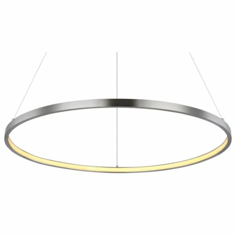 Suspension Globo RALPH LED Nickel mat, 1 lumière