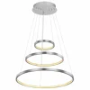 Suspension Globo RALPH LED Nickel mat, 1 lumière