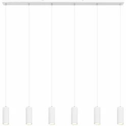 Suspension Globo ROBBY Blanc, 6 lumières