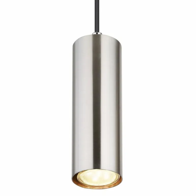 Suspension Globo ROBBY Chrome, Nickel mat, 1 lumière