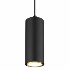 Suspension Globo ROBBY Couleur bois, Noir, 1 lumière