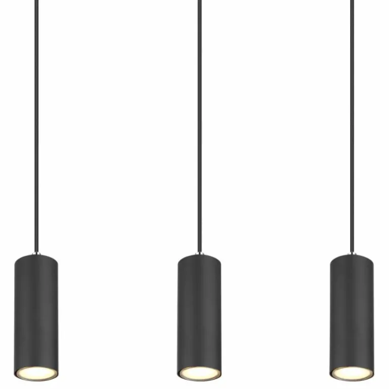 Suspension Globo ROBBY Noir, 6 lumières