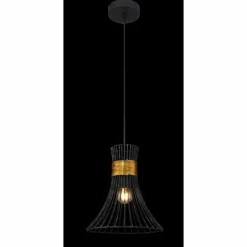 Suspension Globo ROXY Noir, 1 lumière