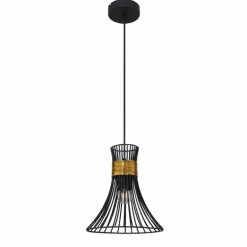 Suspension Globo ROXY Noir, 1 lumière