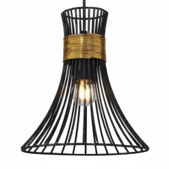 Suspension Globo ROXY Noir, 1 lumière