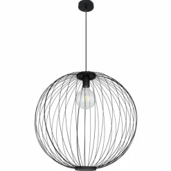 Suspension Globo ROZA Noir, 1 lumière