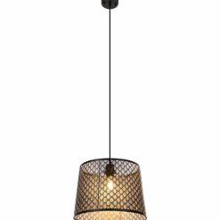 Suspension Globo SAMBESI Noir, 1 lumière