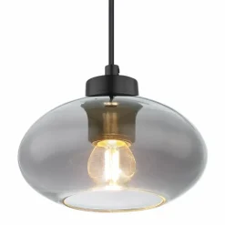 Suspension Globo SHAUN Noir, 1 lumière