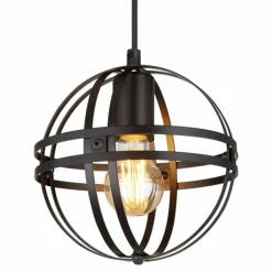 Suspension Globo TAMARA Noir, 1 lumière