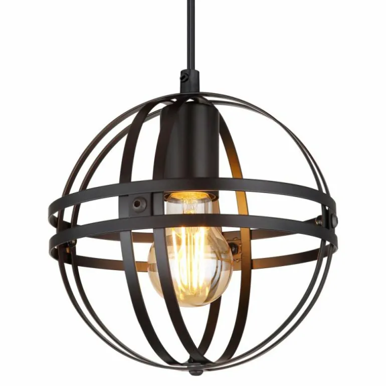 Suspension Globo TAMARA Noir, 1 lumière