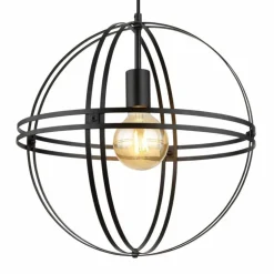 Suspension Globo TAMARA Noir, 1 lumière