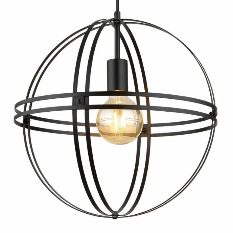 Suspension Globo TAMARA Noir, 1 lumière