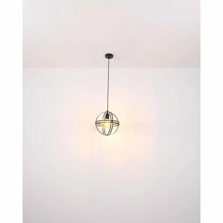 Suspension Globo TAMARA Noir, 1 lumière