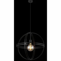 Suspension Globo TAMARA Noir, 1 lumière