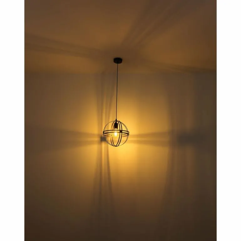 Suspension Globo TAMARA Noir, 1 lumière