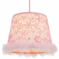 Suspension Globo TARSO Rose, 1 lumière