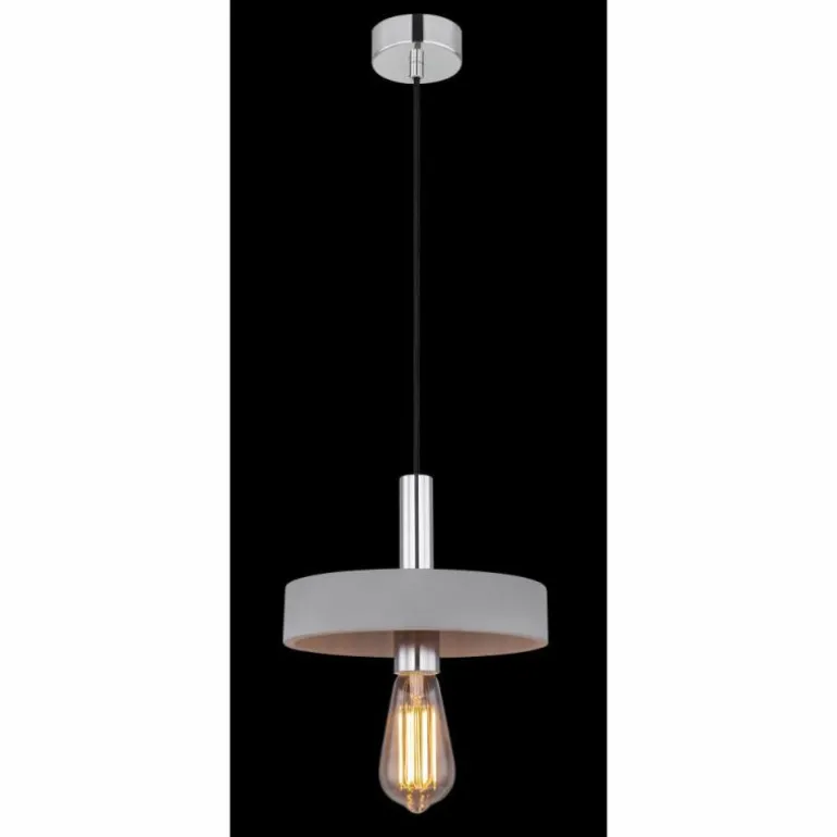 Suspension Globo TIMO Gris, 1 lumière