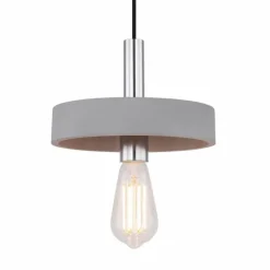 Suspension Globo TIMO Gris, 1 lumière