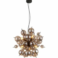 Suspension Globo UDO Noir, 6 lumières