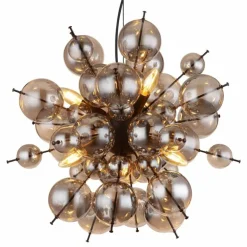 Suspension Globo UDO Noir, 6 lumières