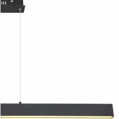 Suspension Globo VERENA LED Noir, 1 lumière