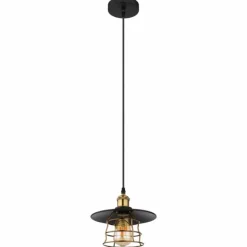 Suspension Globo VIEJO Noir, 1 lumière