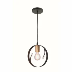 Suspension Globo VIGO Noir, 1 lumière