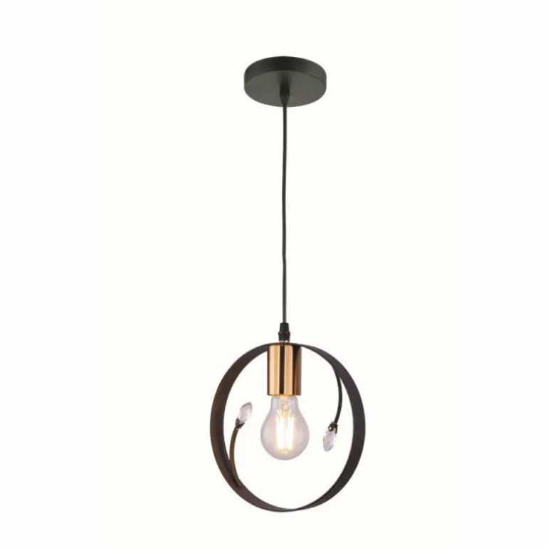 Suspension Globo VIGO Noir, 1 lumière