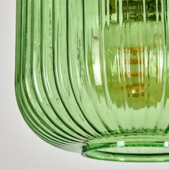 Suspension Goldenville Laiton, Noir, 3 lumières