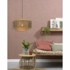 Suspension Good & Mojo BHUTAN Noir, 1 lumière