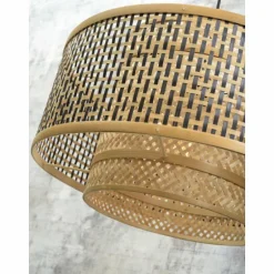 Suspension Good & Mojo BHUTAN Noir, 1 lumière