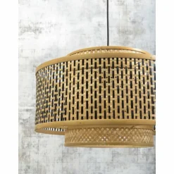 Suspension Good & Mojo BHUTAN Noir, 1 lumière