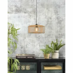 Suspension Good & Mojo BROMO Écru, 1 lumière