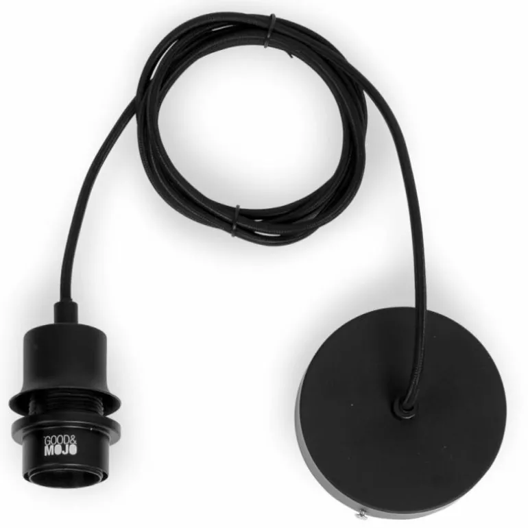 Suspension Good & Mojo BROMO Noir, 1 lumière