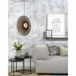 Suspension Good & Mojo Kalimantan Noir, 1 lumière