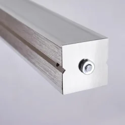 Suspension Goun LED Nickel mat, 2 lumières