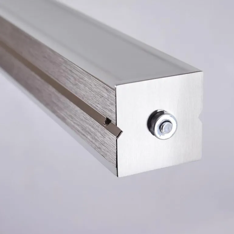 Suspension Goun LED Nickel mat, 2 lumières