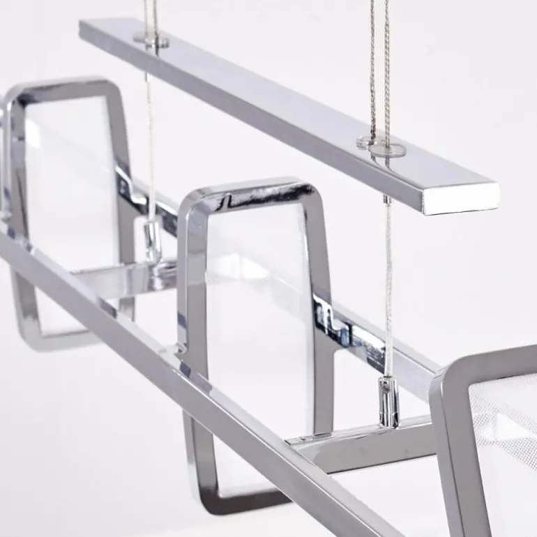 Suspension Gravendal LED Chrome, 5 lumières