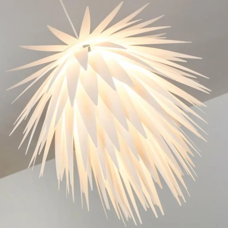 Suspension Grinder Blanc, 1 lumière