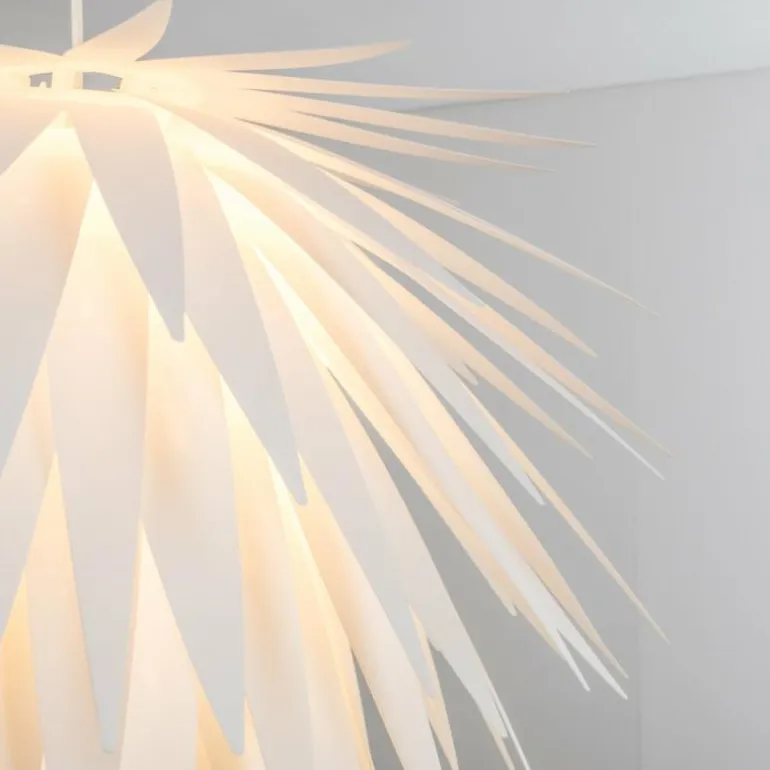 Suspension Grinder Blanc, 1 lumière