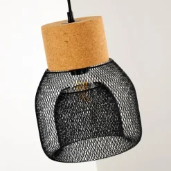 Suspension Grongroft Brun, Noir, 1 lumière