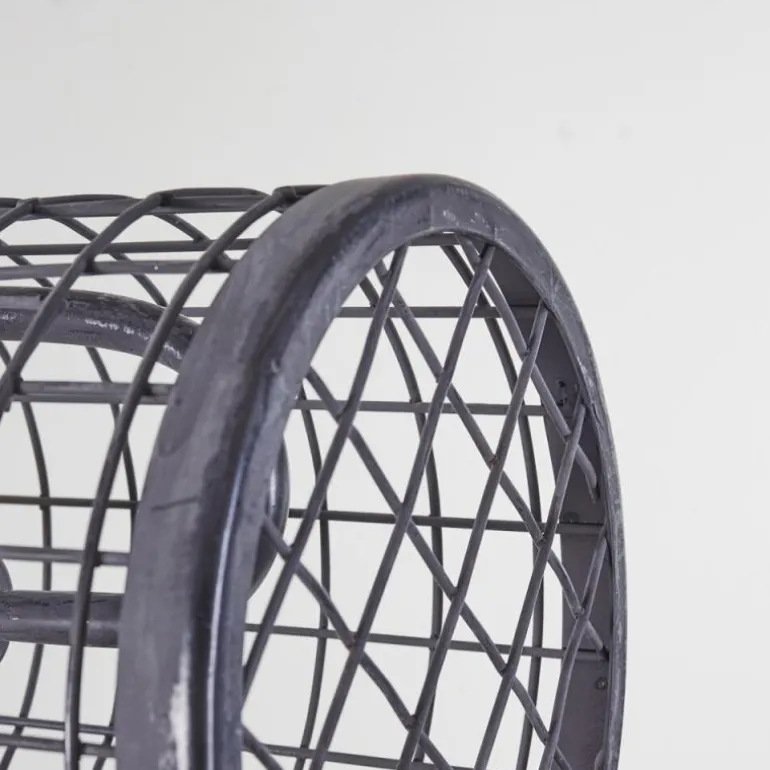 Suspension Gullvik Argent Oxydé, 2 lumières