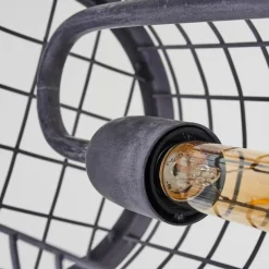 Suspension Gullvik Argent Oxydé, 2 lumières