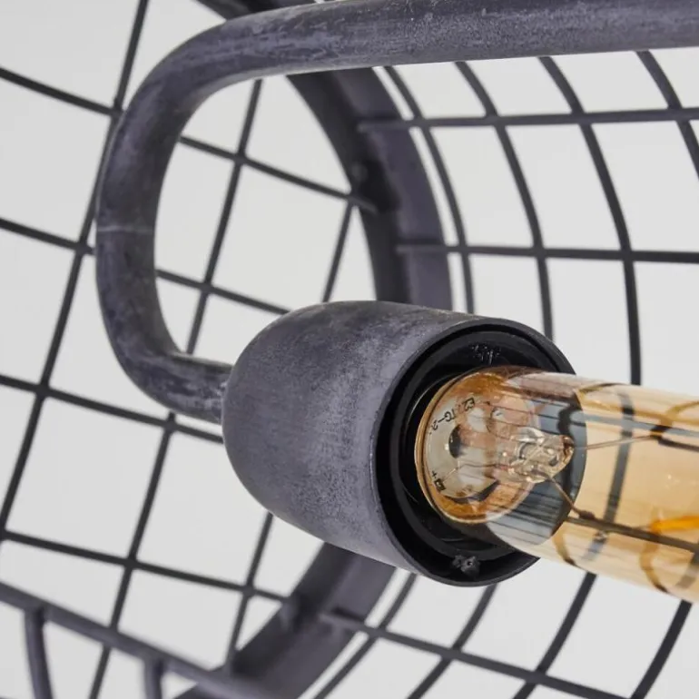 Suspension Gullvik Argent Oxydé, 2 lumières