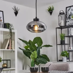 Suspension Haikala Noir, 1 lumière