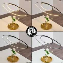 Suspension Harpeth LED Noir, 1 lumière