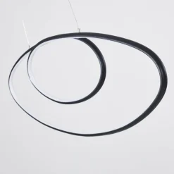 Suspension Harpeth LED Noir, 1 lumière