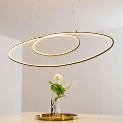 Suspension Harpeth LED Noir, 1 lumière