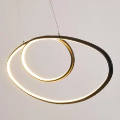 Suspension Harpeth LED Noir, 1 lumière