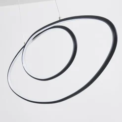 Suspension Harpeth LED Noir, 1 lumière